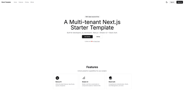 B2B Multi-Tenant Starter Kit