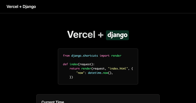 Django Hello World