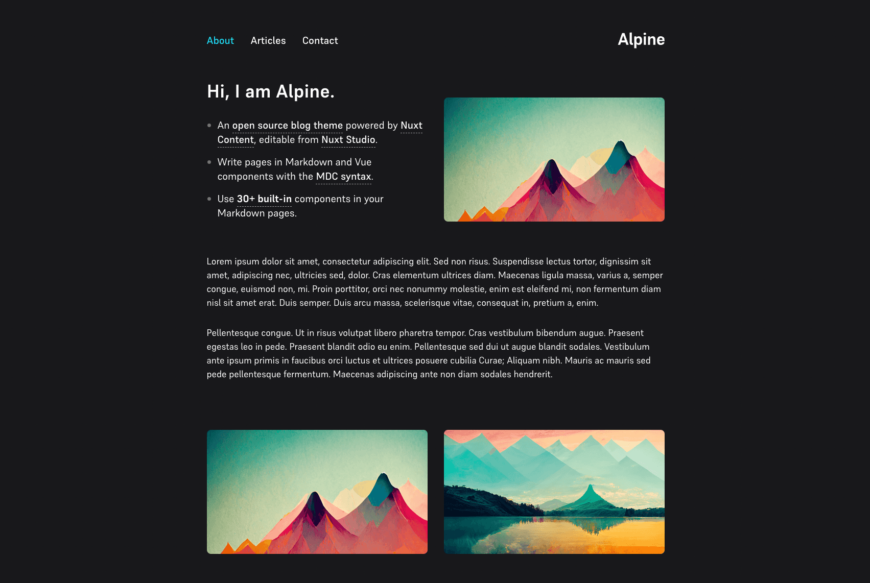 Alpine thumbnail