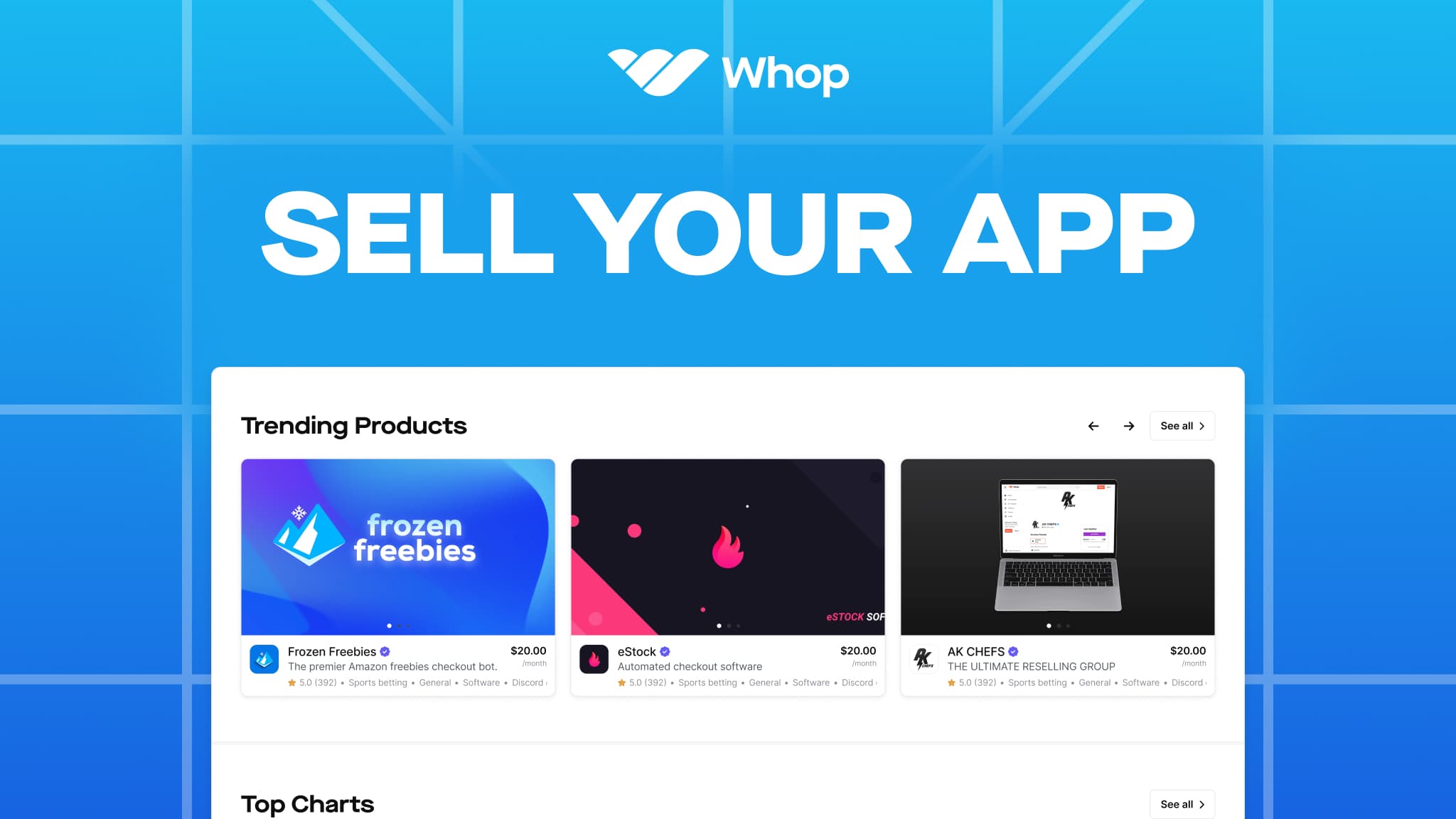 Whop SaaS Template thumbnail